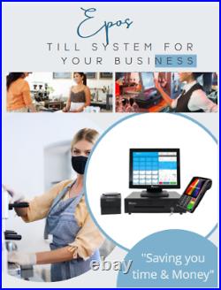 EPOS (POS) Till System Retail/Hospitality Inc. EPOS, Cash Register, Printer