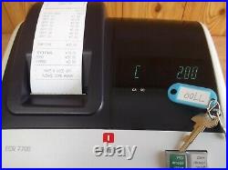 Easy 2 Use Olivetti Ecr7700 Cash Register Shop Till Good Condition + Till Rolls
