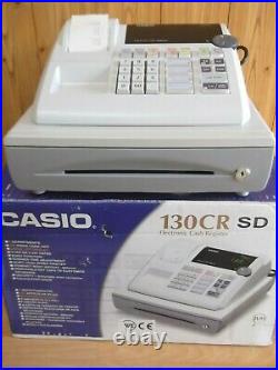 Easy To Use Casio 130cr Cash Register. Superb Condition Guaranteed For 12 Months