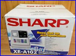 Easy To Use Sharp Xe-a102 Cash Register Shop Till Brand New & Boxed