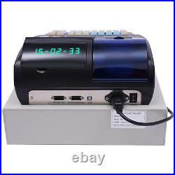 Electronic Cash Register Shop Till Thermal Printer POS System Cashier 48 Key UK