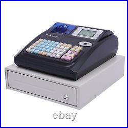 Electronic Cash Register Shop Till Thermal Printer POS System Cashier 48 Keys