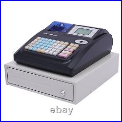 Electronic Cash Register Shop Till Thermal Printer POS System Cashier 48 Keys UK