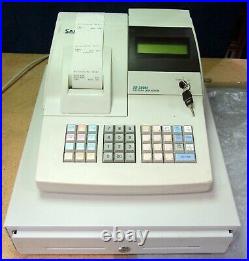 Electronic Cash Register / Till Sam4s Model ER380M with Manual and Till Roll