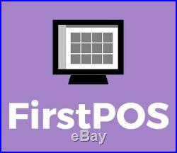 FirstPOS 12in Touch Screen EPOS POS Cash Register Till System Appliance Store