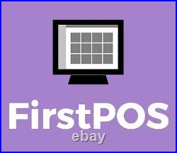 FirstPOS 12in Touch Screen EPOS POS Cash Register Till System Fashion Clothing