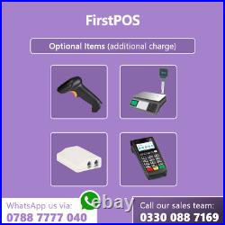 FirstPOS 15 Touch Screen EPOS POS Cash Register Till System Pizza Shop Takeaway