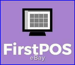 FirstPOS 17in Touch Screen EPOS POS Cash Register Till System Fish and Chip Shop