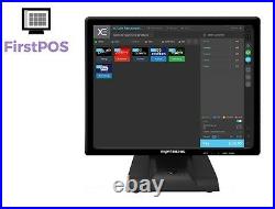 FirstPOS 17in Touch Screen EPOS POS Cash Register Till System Florist