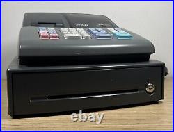 Grey Sharp XE-A102 LED Display Electronic Cash Register Includes Keys (4 x)
