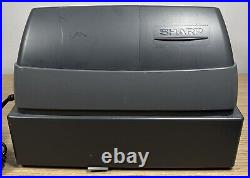 Grey Sharp XE-A102 LED Display Electronic Cash Register Includes Keys (4 x)