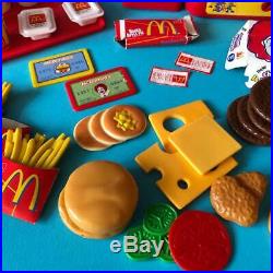 McDonalds Restaurant Talking Till Cash Register Play Food Toy Bundle Set Job Lot