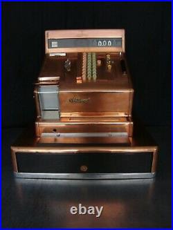 NCR Model 21 Copper Electric & Manual Crank Handle National Cash Register / Till
