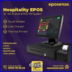 NEW Eposense 15 All in One EPOS Till System with cash drawer & printer