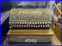 National Antique Till, Cash Register Brass