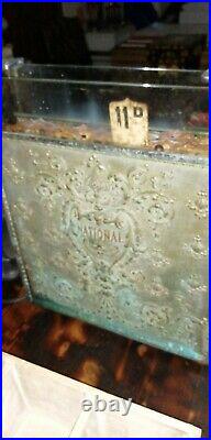 National Cash Register, Antique Till, Made in early 1900s, for parts /repair