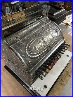 National Cash Register/Brass antique shop till /vintage national cash register