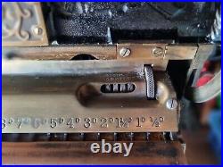 National Cash Register No 8 With Counter Serial no 384043 (1904) Extremely Rare
