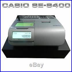 New Casio Se-s400 Ses400 Se S400 Cash Register Till + Barcode Scanner (z4)