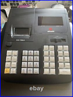 Olivetti Basic Shop Electronic Cash Register Till 7790 / 7790 LD in Black