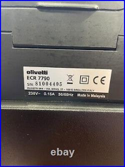 Olivetti ECR7790LD Cash Register Till Training Mode & 14 Programmable Keys