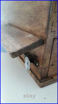 Original Vintage Ivy product Pine Shop Till Cash Register with Working Bell