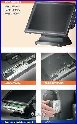Point of system display J2 630 V4 opos 25 and cash register. (Till A1)