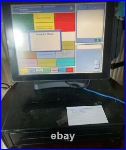 Point of system display J2 630 V4 opos 25 and cash register. (Till A4)