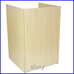 Retail Counter Till Block Shop Cash Desk Storage Cabinet Service Maple