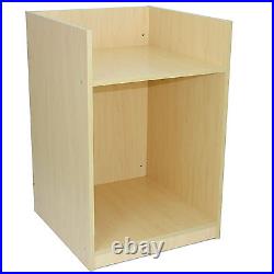 Retail Till Block Counter Maple Shop Cash Desk Storage Cabinet Service Counter