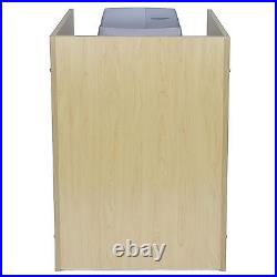 Retail Till Block Counter Maple Shop Cash Desk Storage Cabinet Service Counter