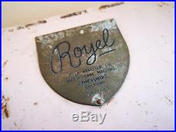 Royal Antique Shop Cash Register Till Bell Receipt Roller Retro Shop Display Use
