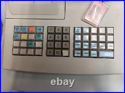 SAM4's ER-420M ECR Electronic White/Grey Cash Register (c), PAT Checked, Used