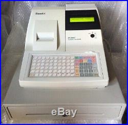 SAM4S ER-390M Electronic Cash Register Complete + Spool +Till Rolls And Free P&P
