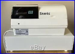 SAM4S ER-390M Electronic Cash Register Complete With Till Rolls And Free P&P