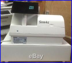 SAM4S ER-390M Electronic Cash Register With A Box Of Till Rolls And Free P&P