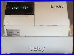 SAM4S SER-7000 Electronic Cash Register With A Box Of Till Rolls And Free P&P