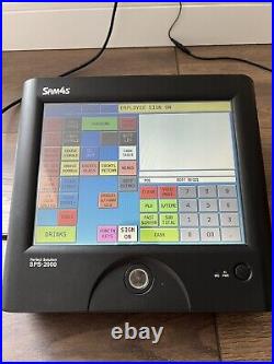 SAM4S Sps-2000 Touchscreen Till 4 Restaurant Cafe Pub Cash Register