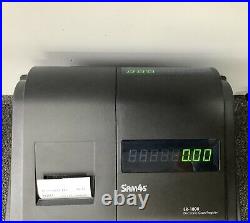 SAM4s ER-180UB Electronic Cash Register Complete With Till Rolls And Free P&P