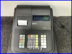 SAM4s ER-180UB Electronic Cash Register Complete With Till Rolls And Free P&P