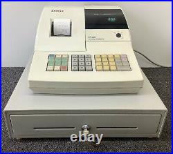 SAM4s ER-290 Electronic Cash Register Complete With Till Rolls And Free P&P