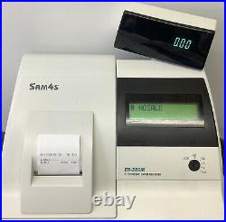 SAM4s ER-380M Electronic Cash Register Complete With Till Rolls And Free P&P