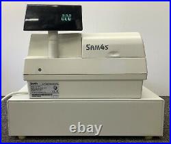 SAM4s ER-380M Electronic Cash Register Complete With Till Rolls And Free P&P
