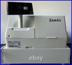 SAM4s ER-5200M Electronic Cash Register Complete With Till Rolls And Free P&P