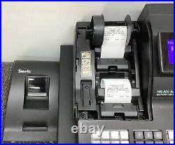 SAM4s NR-520RB Electronic Cash Register Complete With Till Rolls And Free P&P