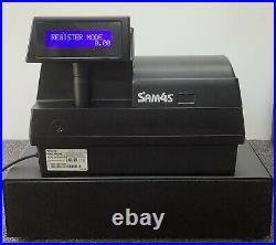 SAM4s NR-520RB Electronic Cash Register Complete With Till Rolls And Free P&P
