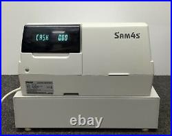 SAM4s SER-7000 Electronic Cash Register Complete With Till Rolls And Free P&P
