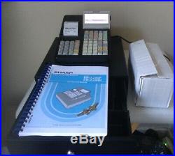 SHARP ER-A280N Electronic Cash Register With Box Of Till Rolls And Free P&P