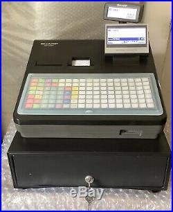 SHARP ER-A421 Electronic Cash Register Complete With Till Rolls And Free P&P
