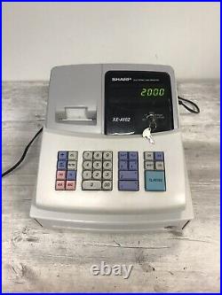 SHARP Electronic Cash Register Cashier Till XE-A102 WORKING